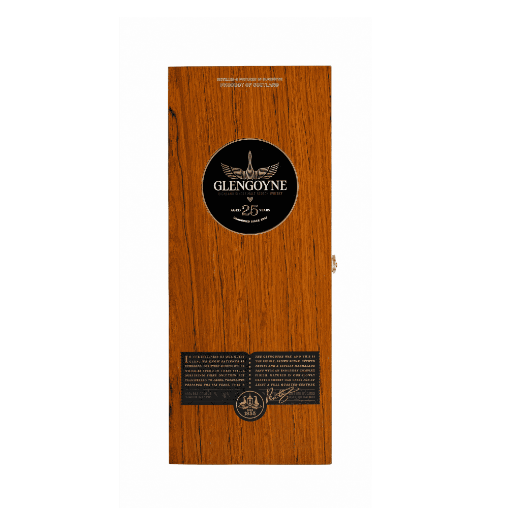 Кутия за уиски GLENGOYNE 25 години от Selesta Trading.